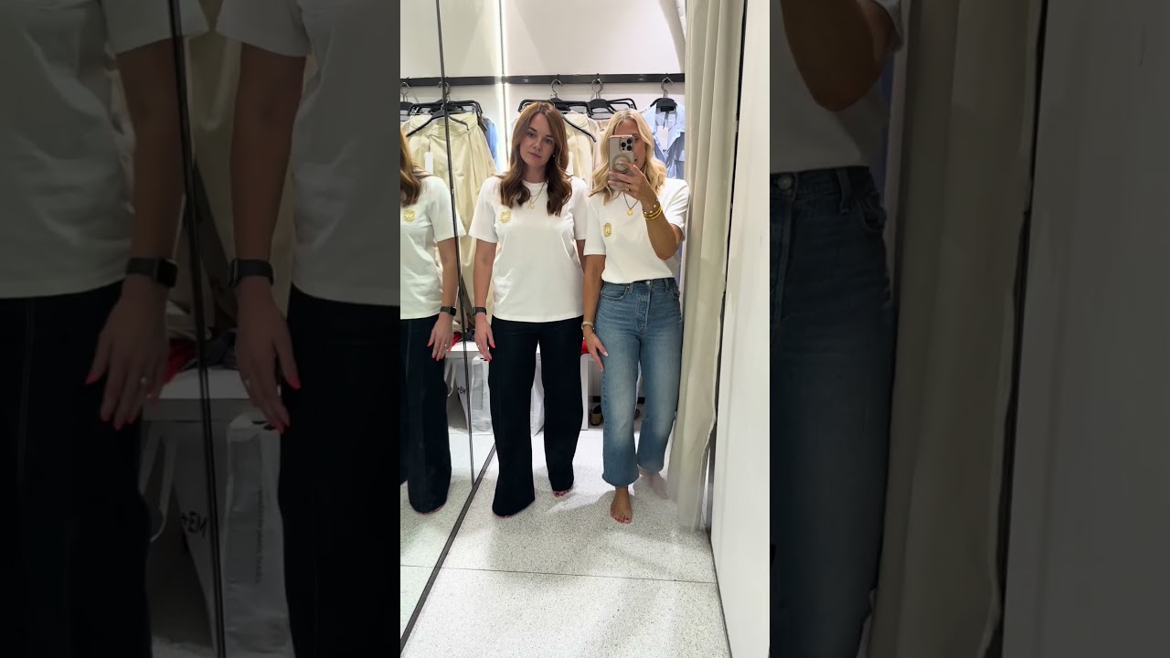 Elevated jeans + tee look from Amy and I! details in description & pinned comment!