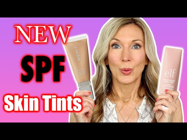 ELF Halo Glow SPF 50 VS MERIT The Uniform SPF 45 | BATTLE of the NEW SPF Skin Tints!