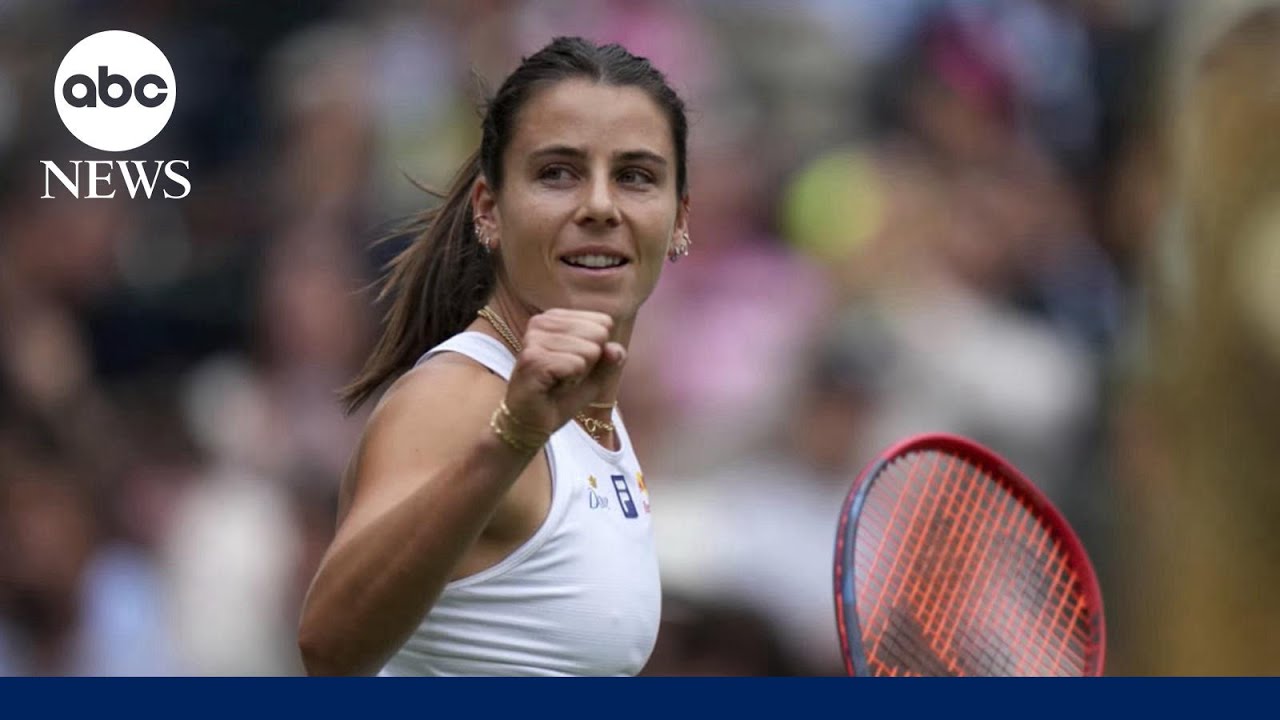 Emma Navarro knocking out the defending champ at Wimbledon
