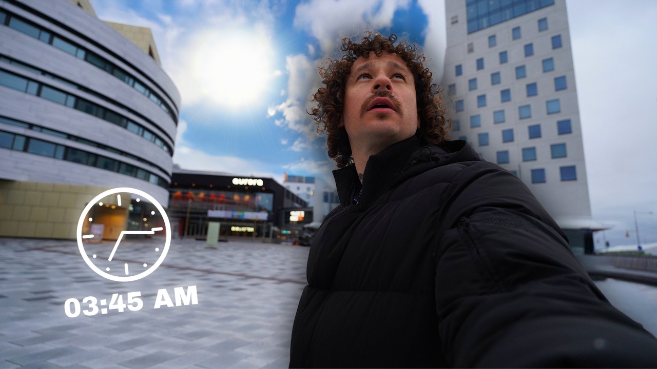 En este lugar la noche NO EXISTE (24 horas de luz) | ¿Cómo es la vida? ☀️