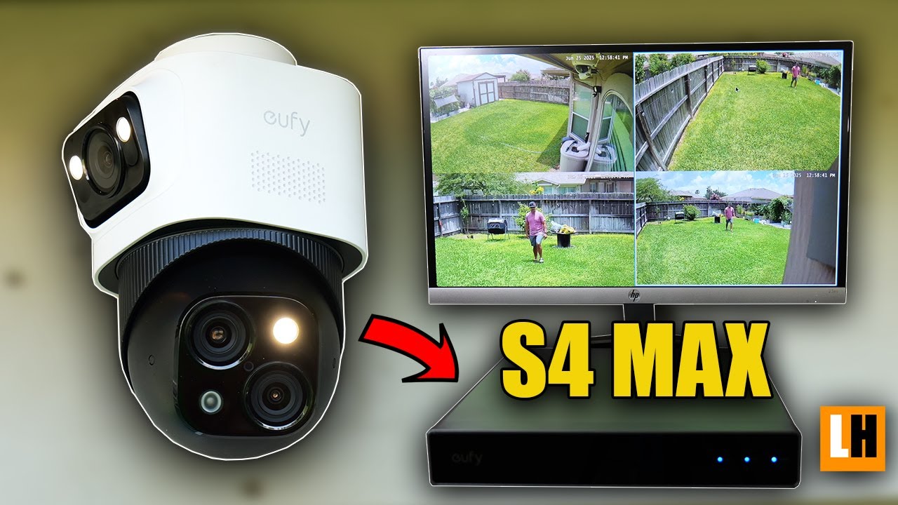 eufy 4K S4 MAX NVR Security System  – Changes the Security Camera Game!