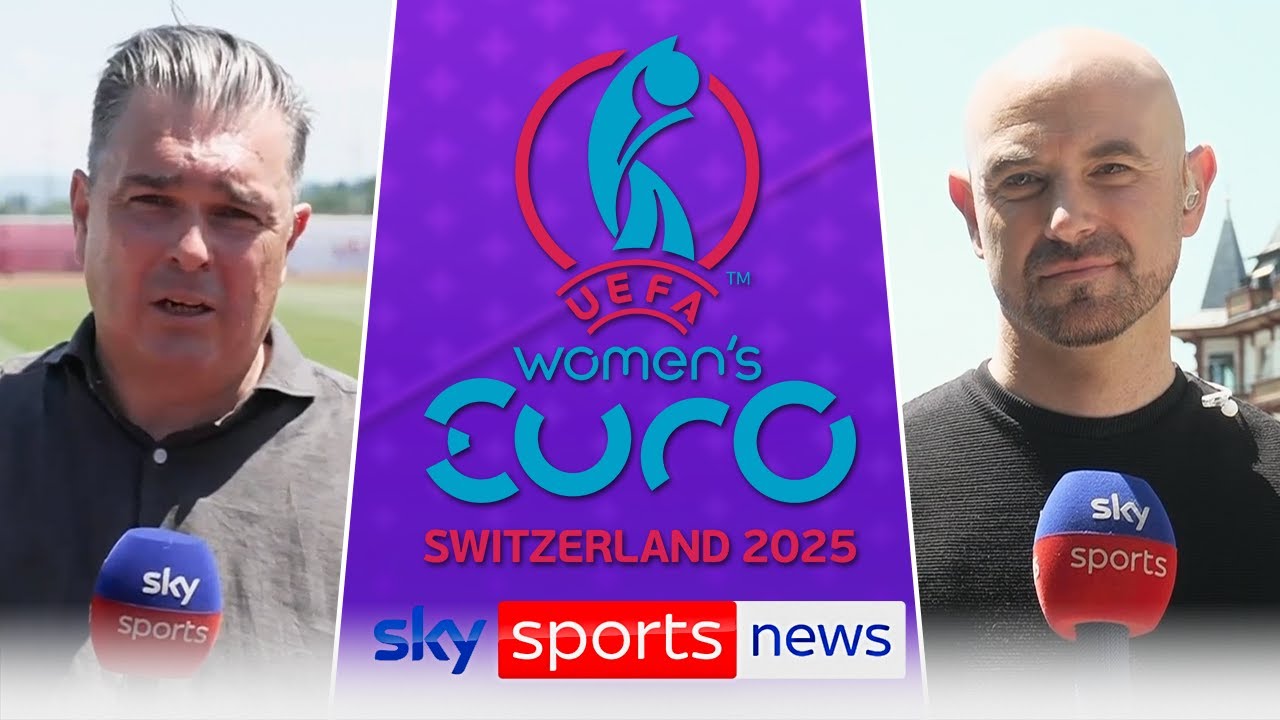 Euro 2025: England and Wales prepare with tournament set to get underway in Switzerland