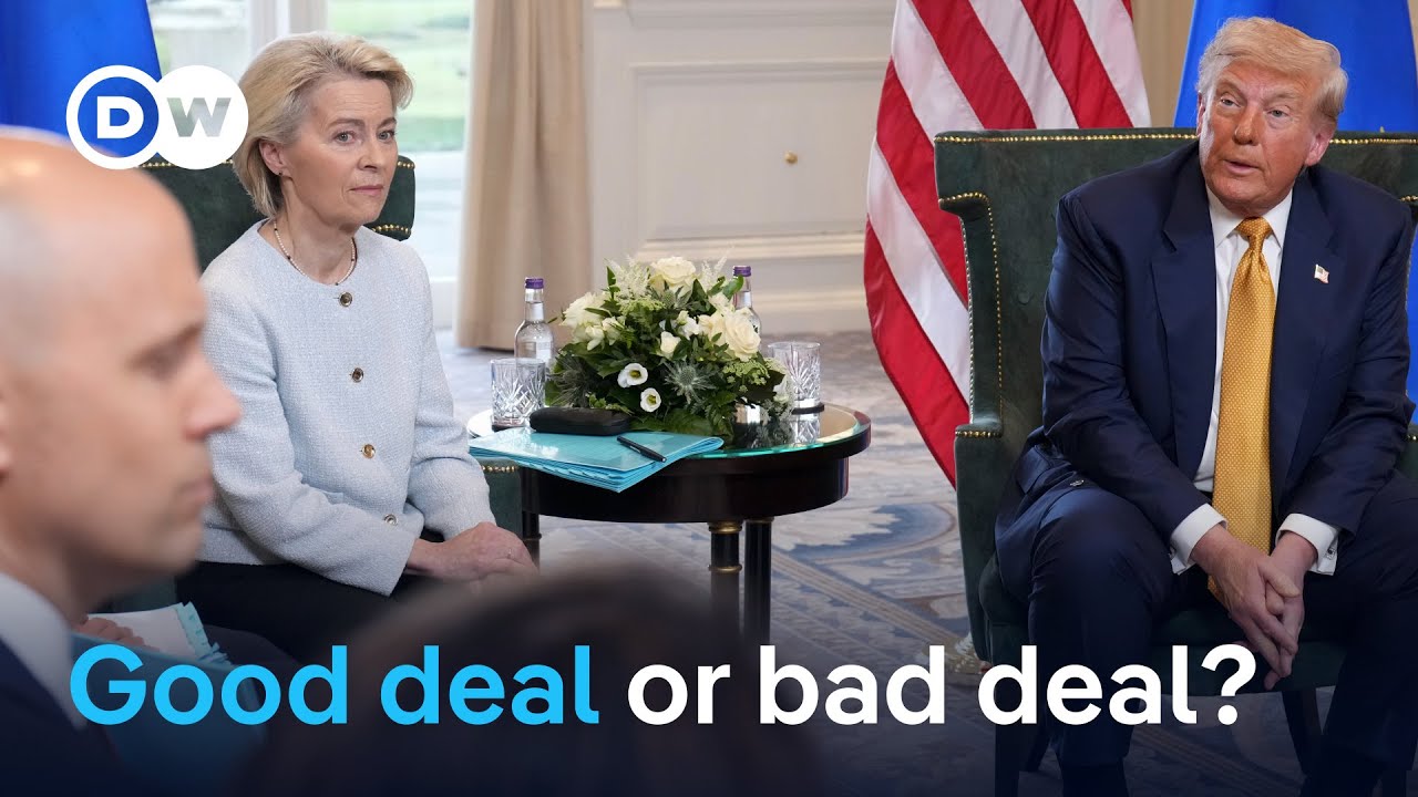 Europe bites the bullet on trade deal with Trump | DW News