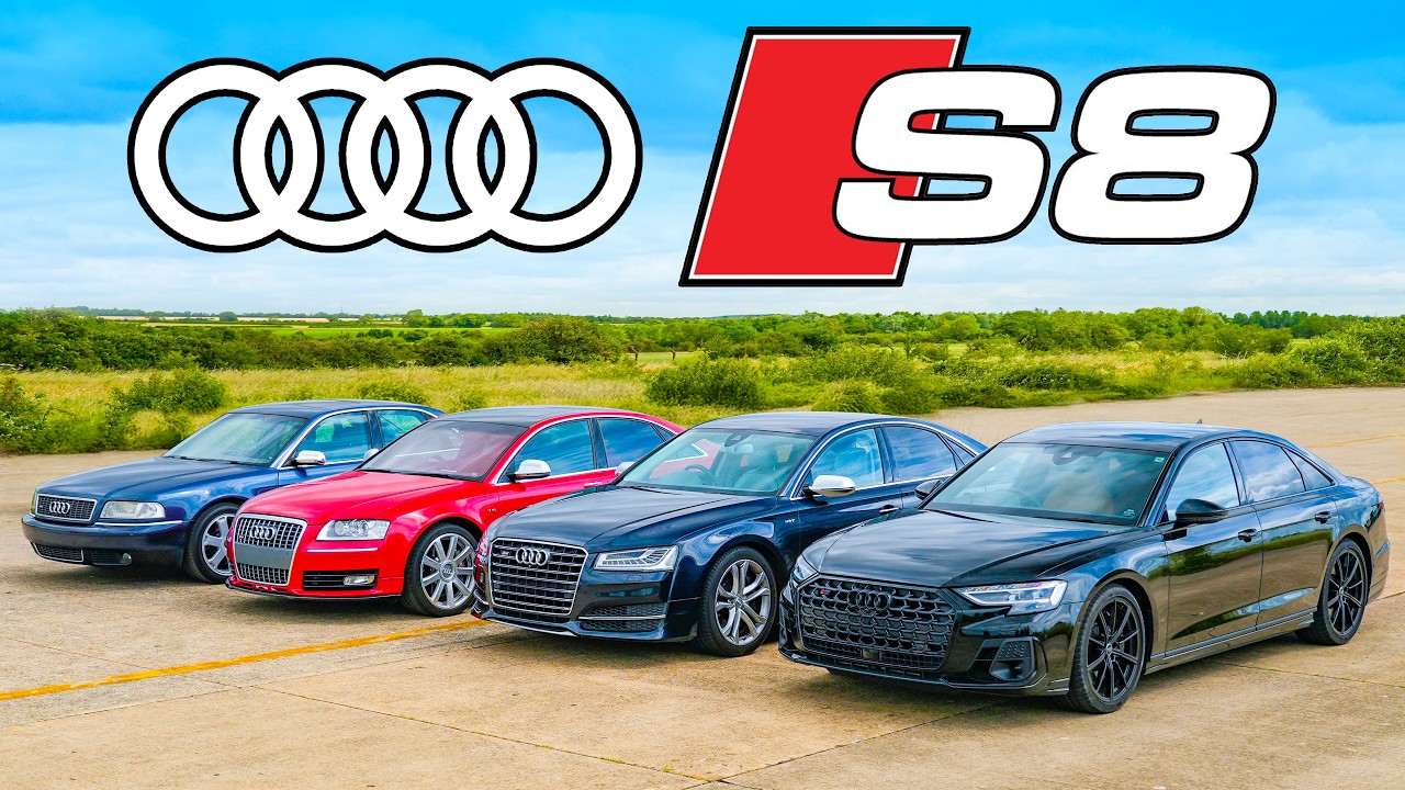 Every Audi S8 DRAG RACE