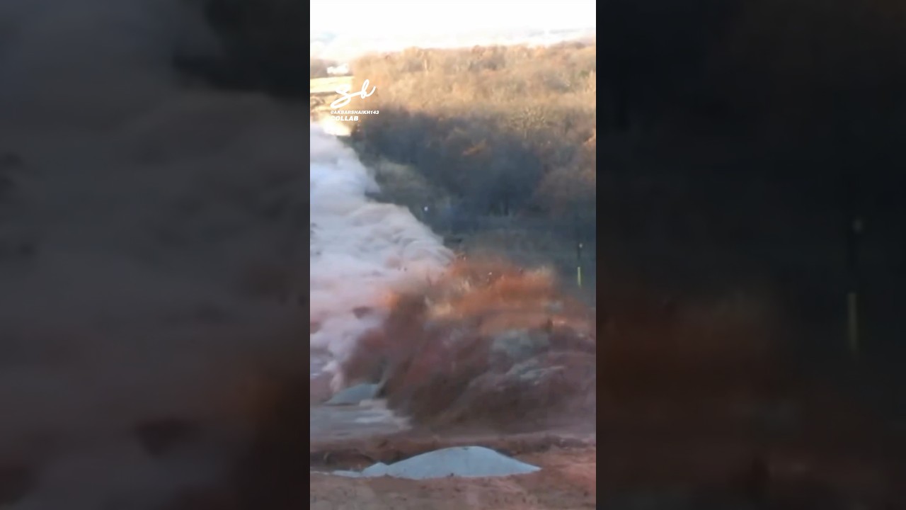 Explosive Pipeline Blasting! 💥 #blasting #bang #explosion
