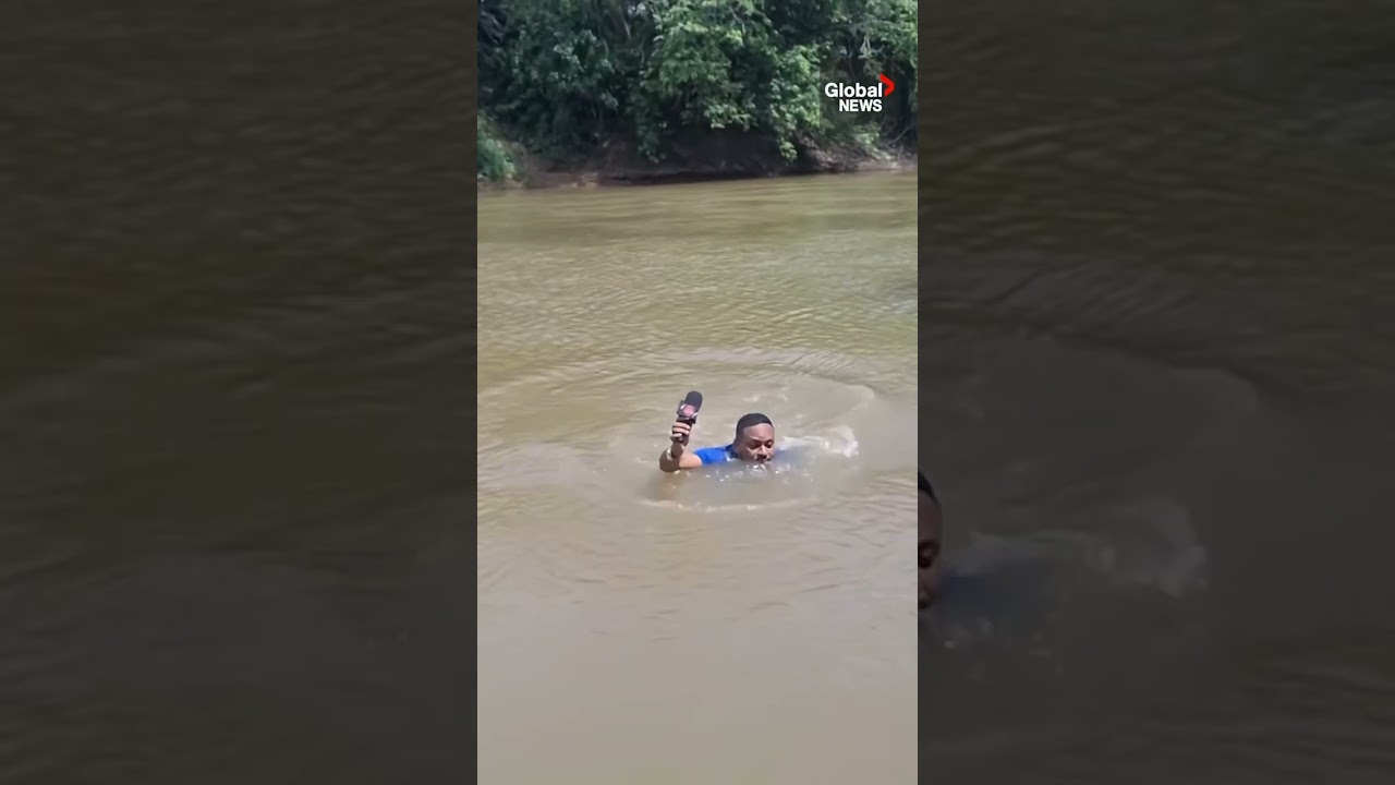 “Felt like an arm”: Brazilian reporter standing in river thinks he stepped on body of missing girl