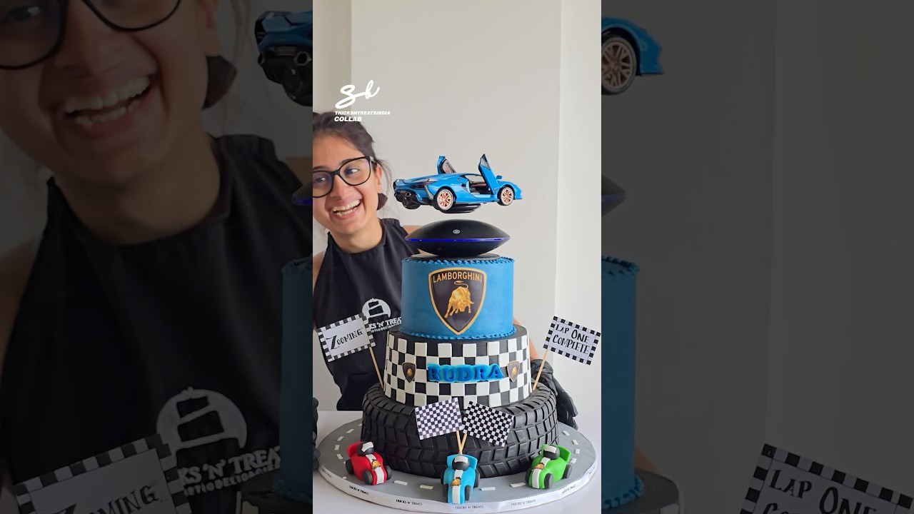 Floating Supercar Cakes! 🎂 #cake #supercars #cars