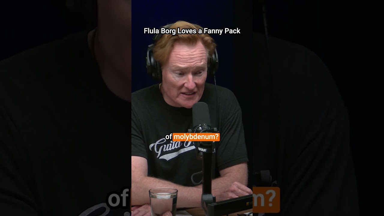 Flula Borg loves a fanny pack. #podcast #comedy #conaf