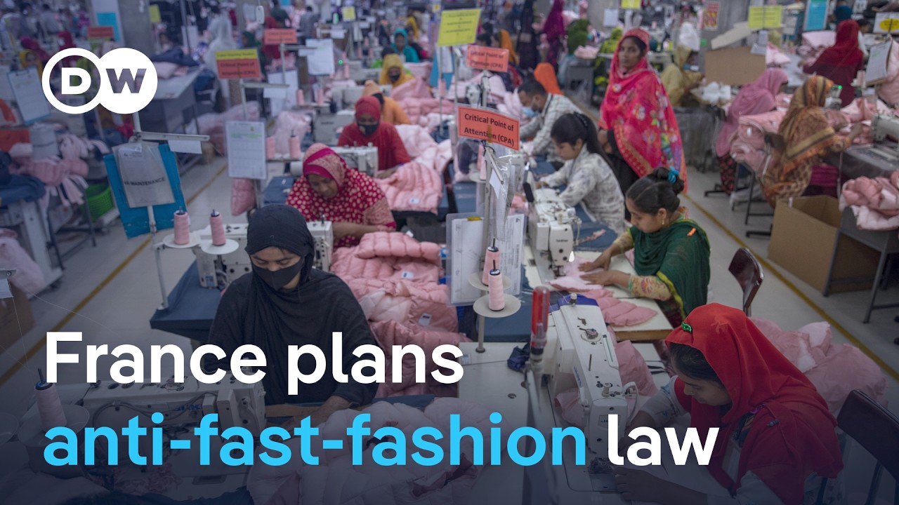 French lawmakers aim to curb the growing fast fashion market | DW News