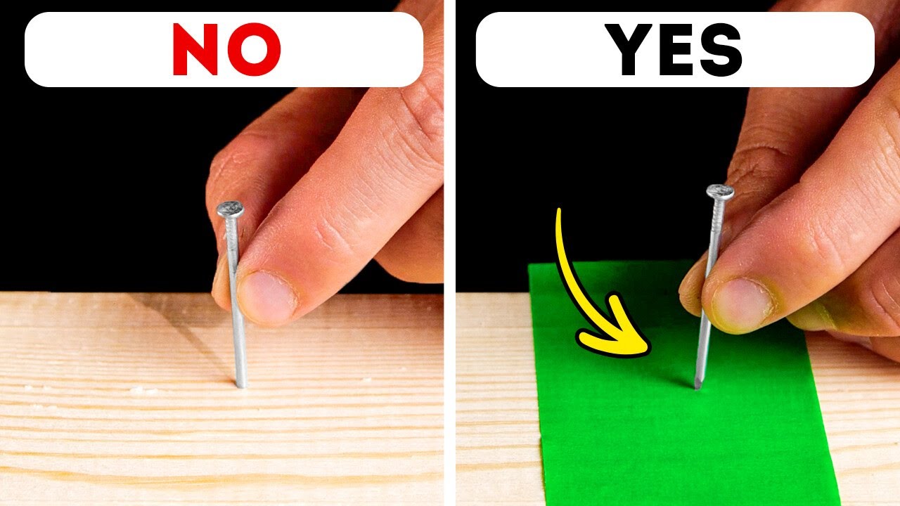 🔩🛠️ Genius Tricks for Fixing Anything with Screws and Nails