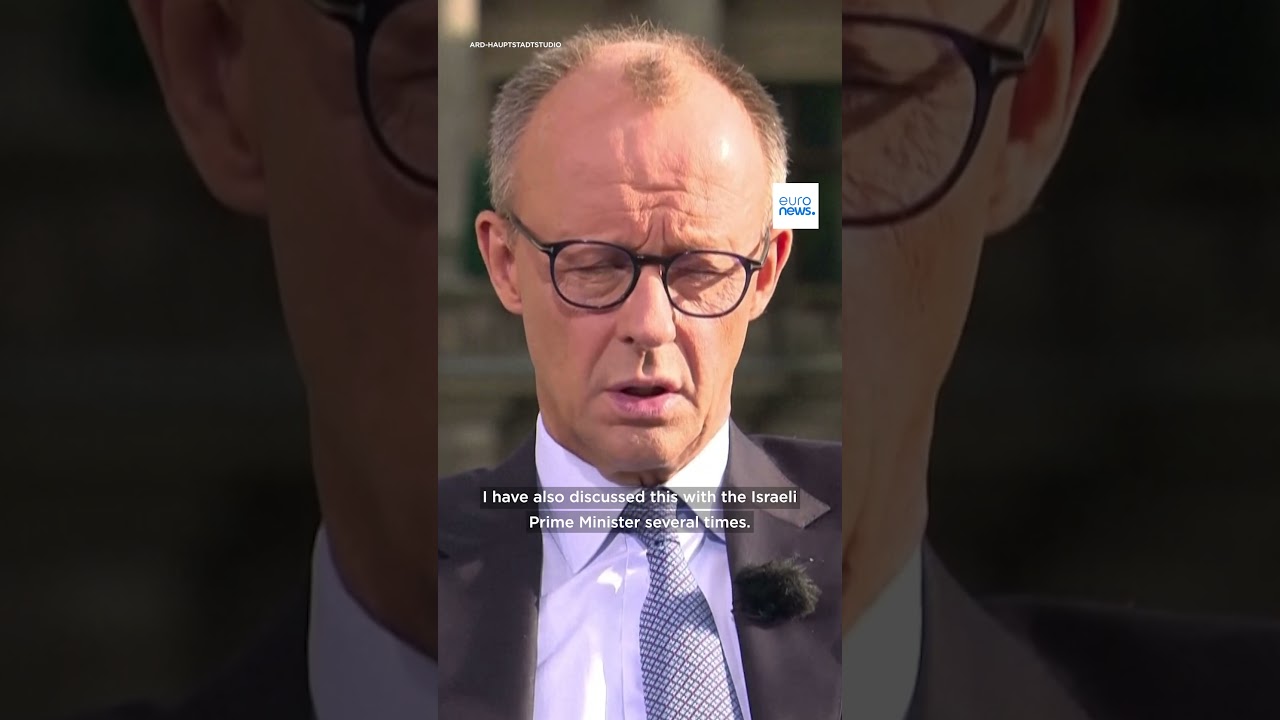 German Chancellor Friedrich Merz criticized Israel’s attacks on Gaza