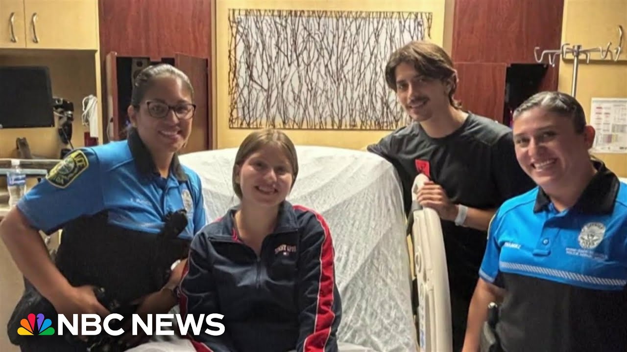 Good News: Miami school police officers help mom deliver baby on side of highway