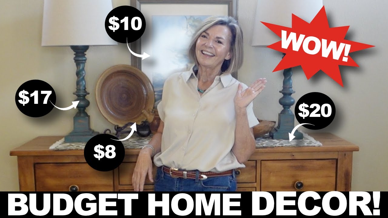 Gorgeous BUDGET Home Decor! | Styling a New Home!