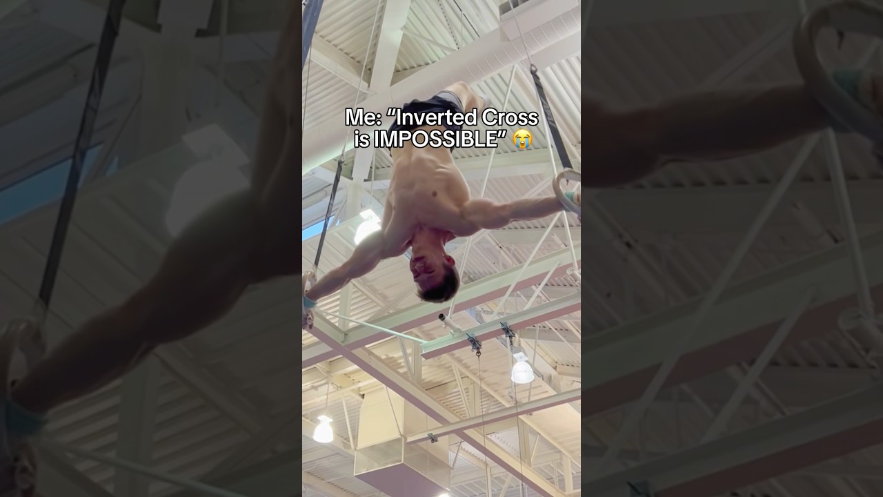 Gravity is scared of this man 😳 #calisthenics #gymnastics #gymnast #sports #olympics#olympic #rings