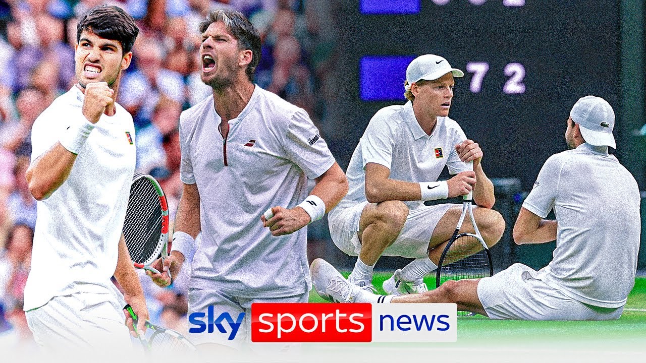 Grigor Dimitrov forced to retire & Cameron Norrie faces two time defending champion Carlos Alcaraz