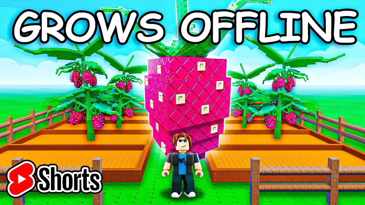 GROW A GARDEN CORRUPTED UPDATE (ADMIN ABUSE) #shorts