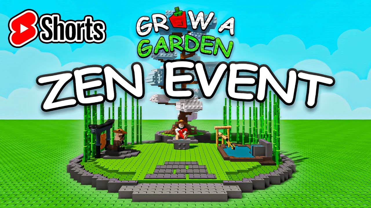 Grow a Garden Update (Zen Event) + Admin Abuse #shorts