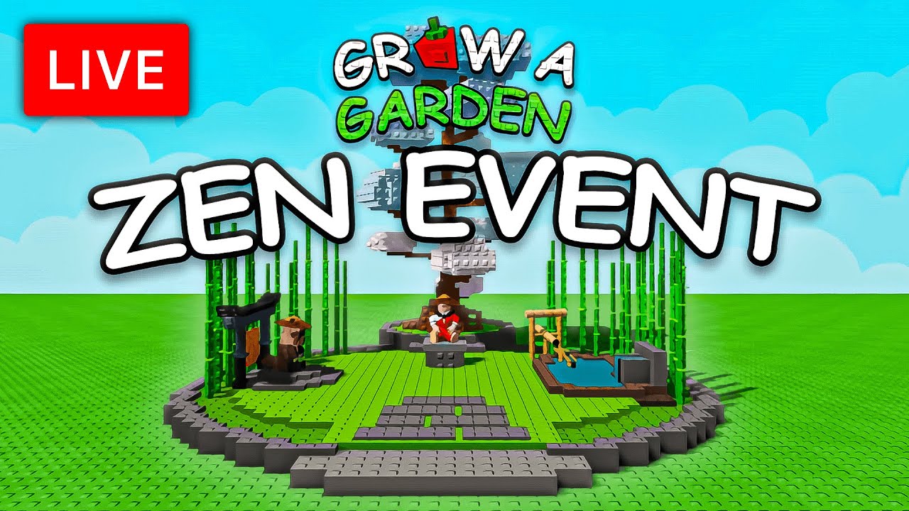 Grow a Garden Update (Zen Event) + Admin Abuse