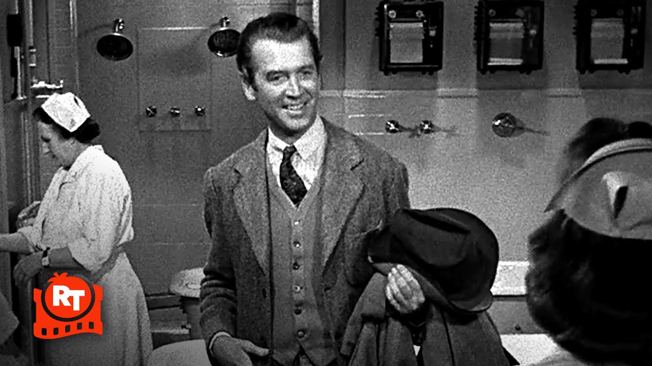 Harvey (1950) – Time For A Bath, Jimmy Stewart Scene | Movieclips