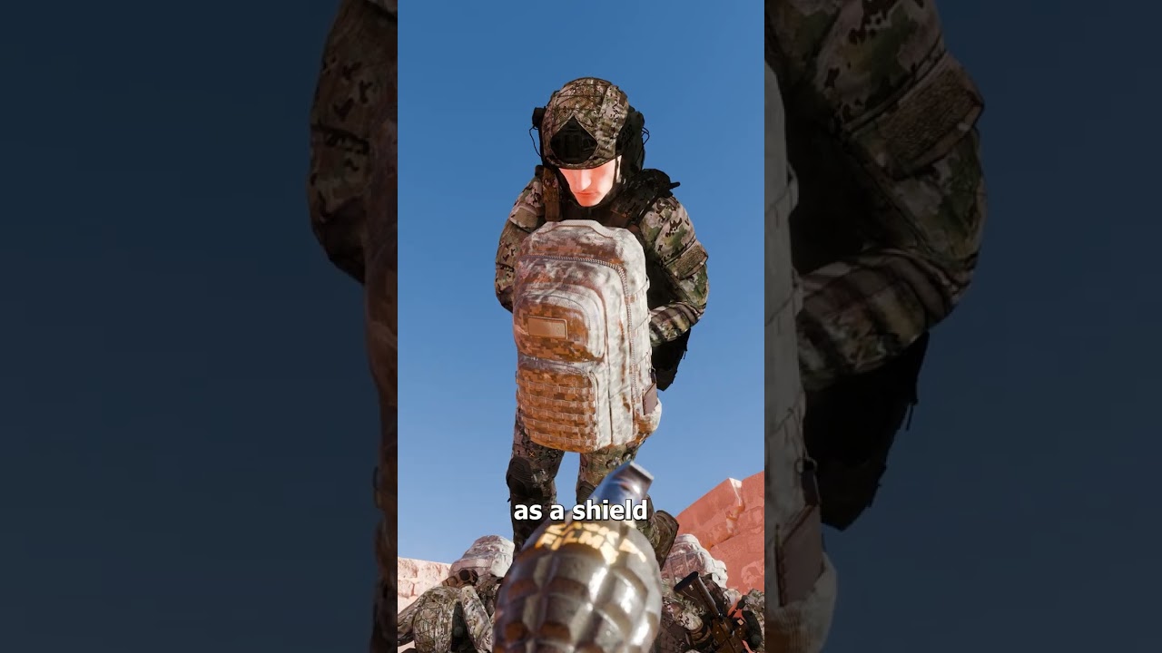 He Threw Himself Onto A Grenade 😨