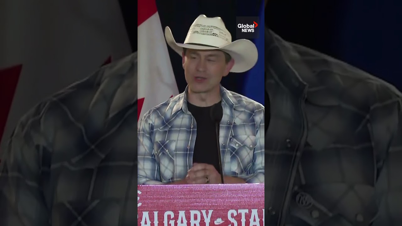 “He’s had so much experience flip-flopping”: Poilievre pokes fun at Carney’s Stampede pancakes