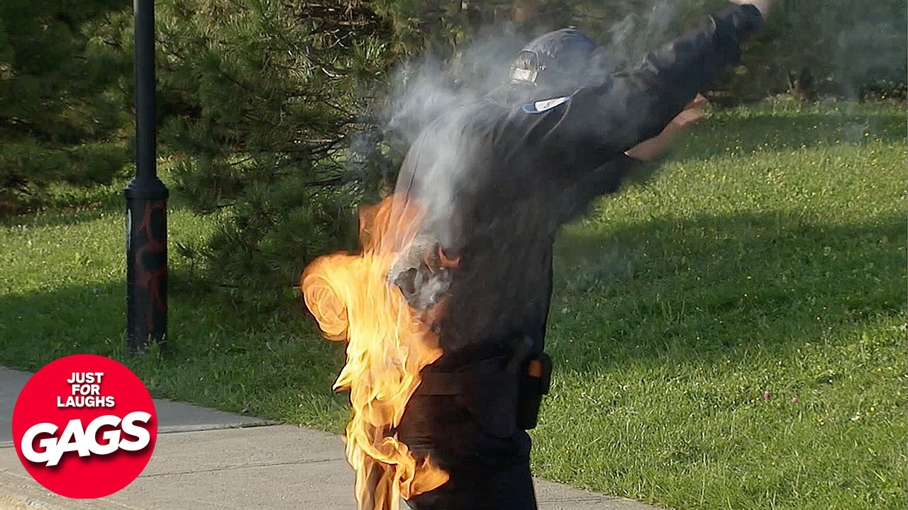 Hilarious Fake Explosion Prank 💥 | Just For Laughs Gags