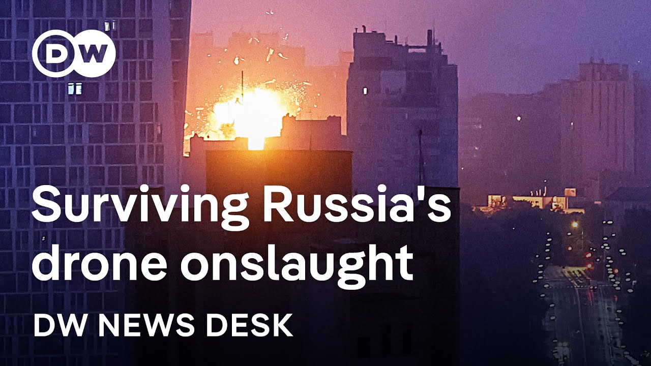 How can Ukraine defend against 1,000+ Russian drones a night | DW News Desk