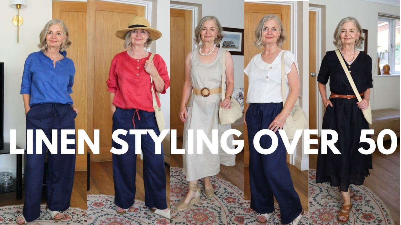 How Not To Wear Linen Over 50  (Lintico Discount )