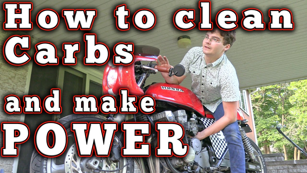 How To Clean The Carbs on a Honda CB750 and Make Power!