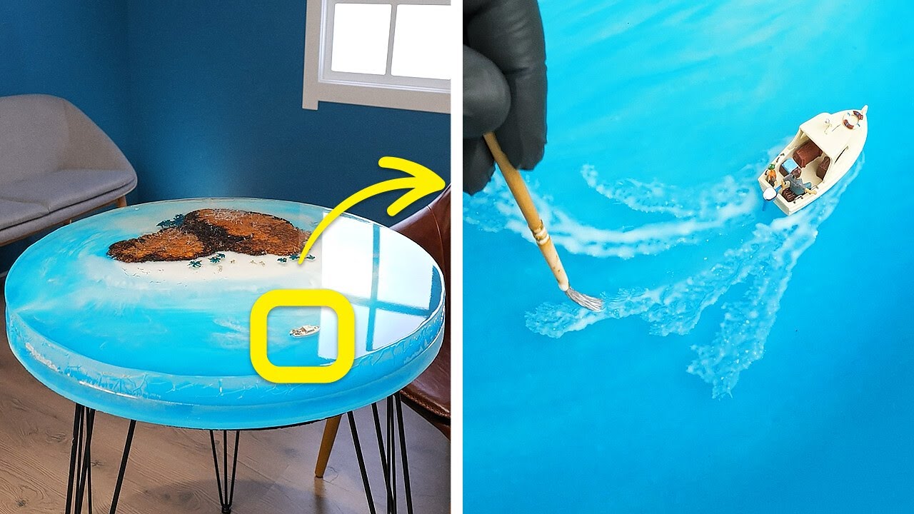 How to Make Stunning Epoxy DIY Tables You’ll Want in Your Home Right Now