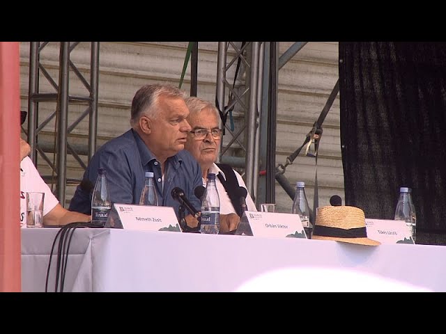 Hungarian Prime Minister Viktor Orban vows to veto EU budget over frozen EU funds