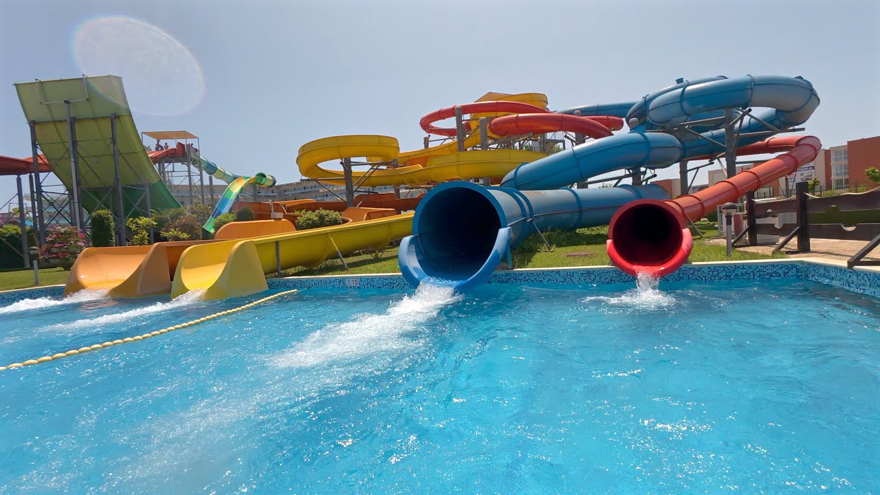 Hydrotube Water Slide at Action Aquapark 🇧🇬