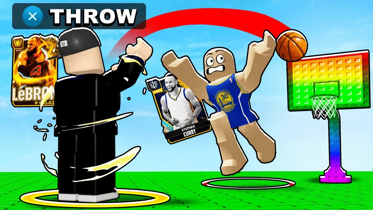 I Became a Pro Athlete in Roblox Basketball Simulator