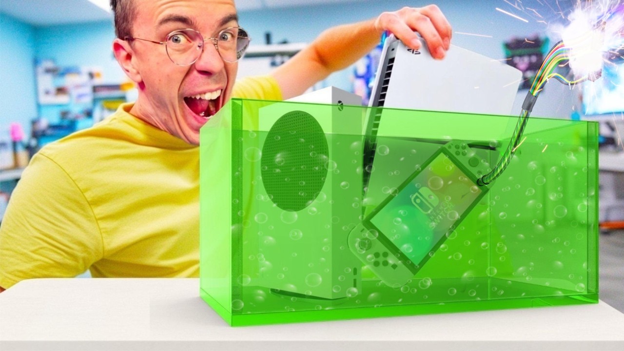 I Submerged My ENTIRE Console Setup