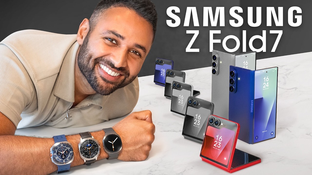 I tested every new 2025 Samsung product!