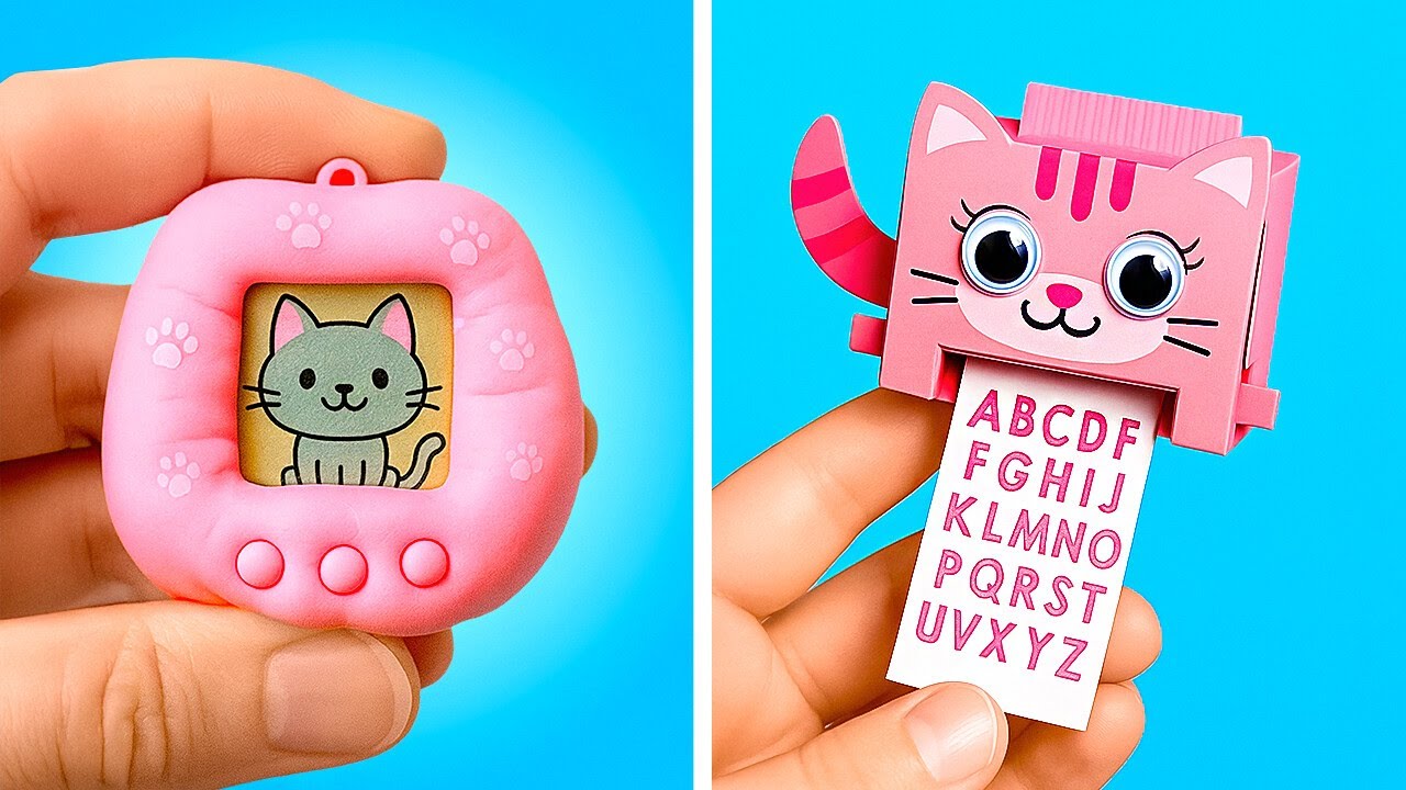 I TURNED SCHOOL SUPPLIES INTO FIDGETS! 🤯 Genius Back To School DIYs! 🔥