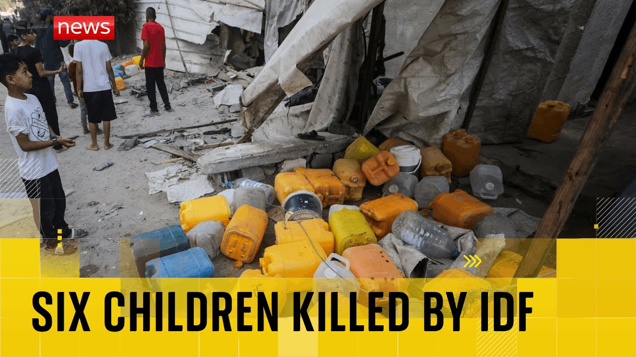 IDF blames ‘technical error’ after Gaza officials say children collecting water killed in strike