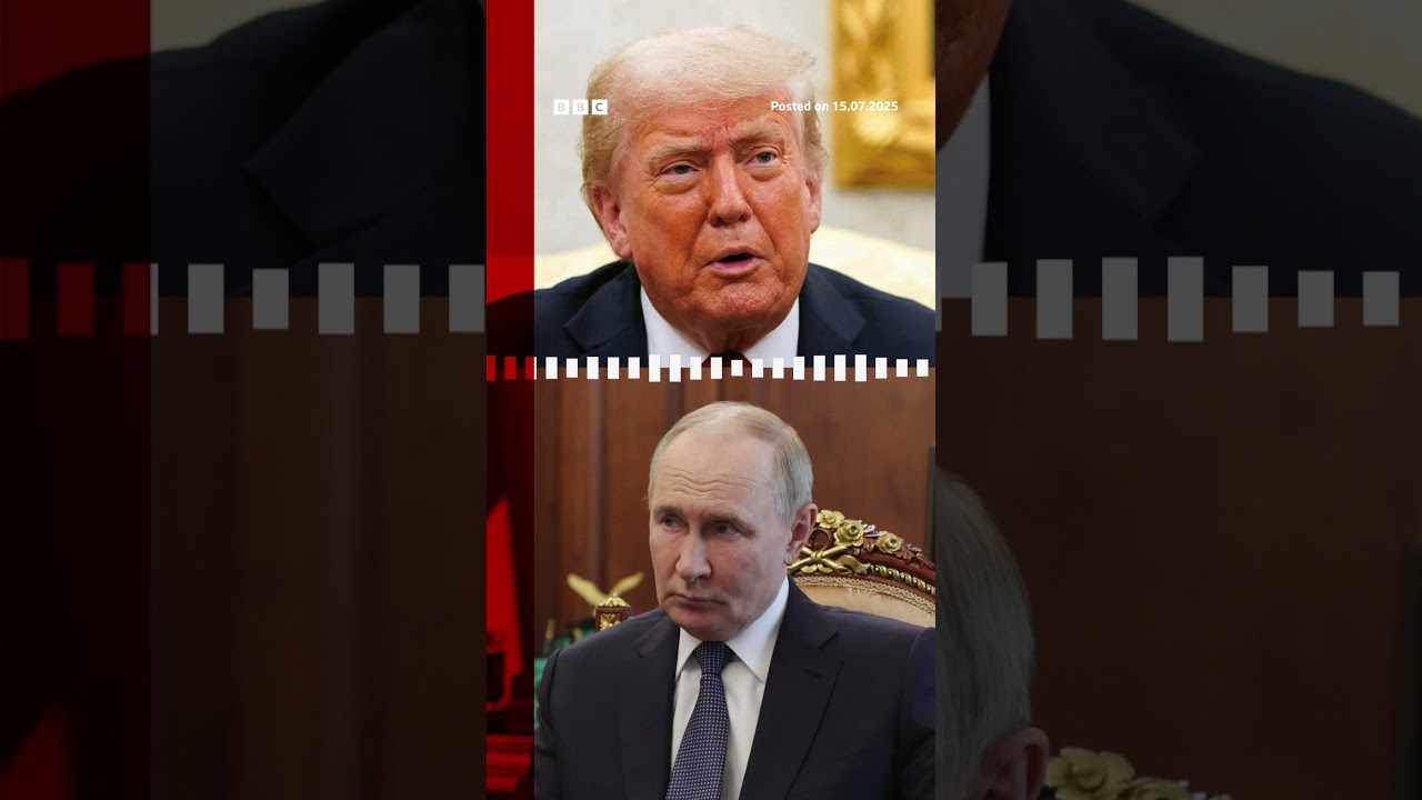 I’m ‘disappointed but not done’ with Putin, Trump tells BBC. #DonaldTrump #Exclusive #BBCNews