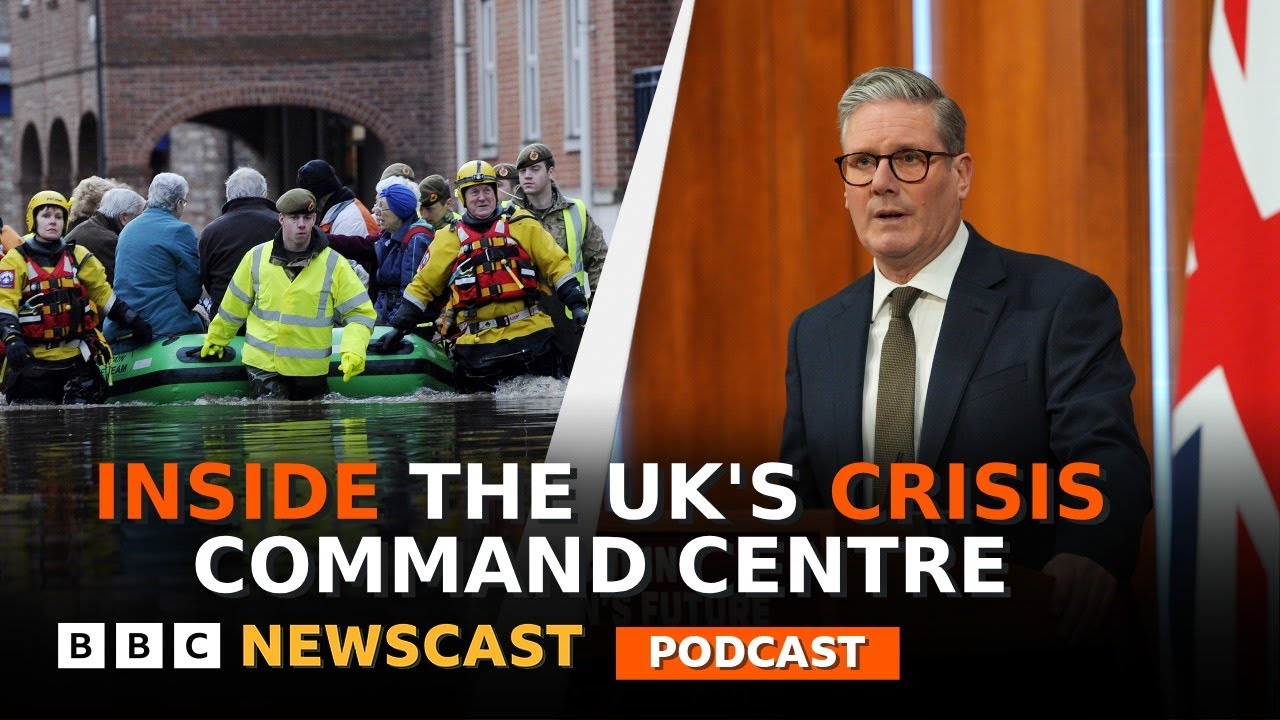 Inside the UK’s secret crisis command centre | BBC Newscast