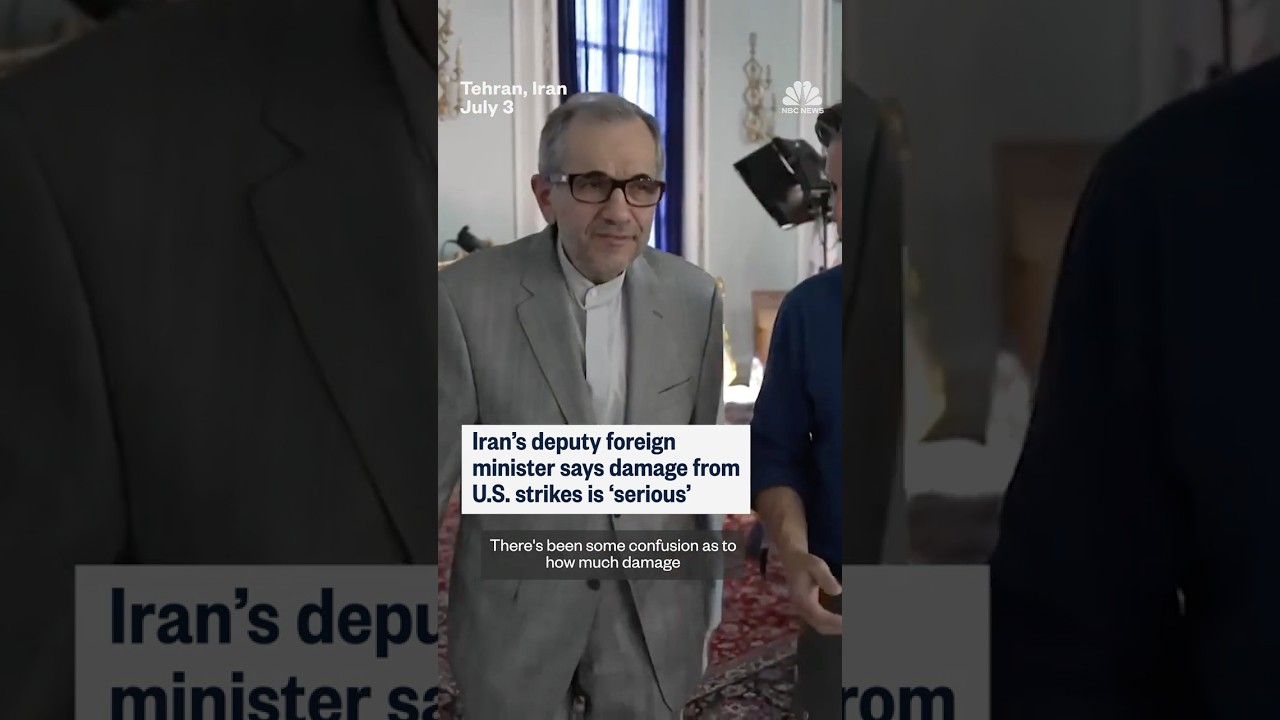 Iran’s deputy foreign minister says damage from U.S. strikes is ‘serious’