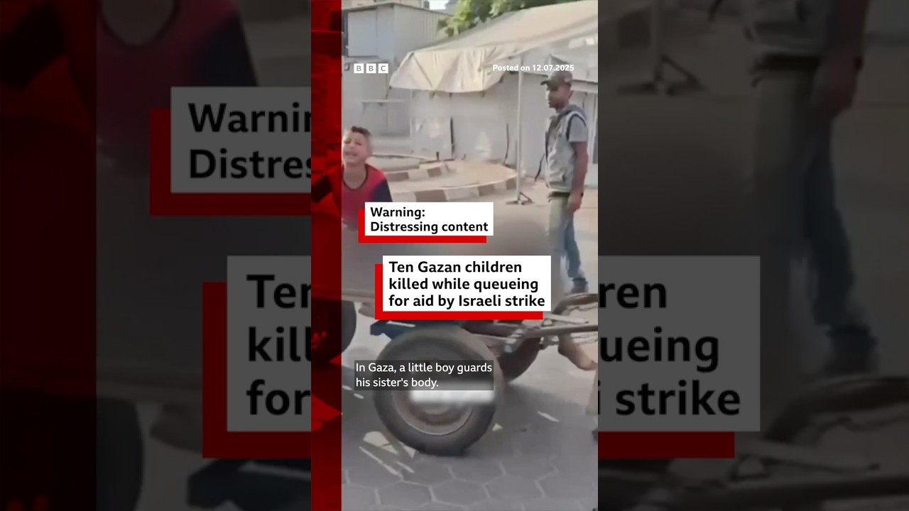 Israel said it targeted a “Hamas terrorist” and that the incident was under review. #Israel #BBCNews