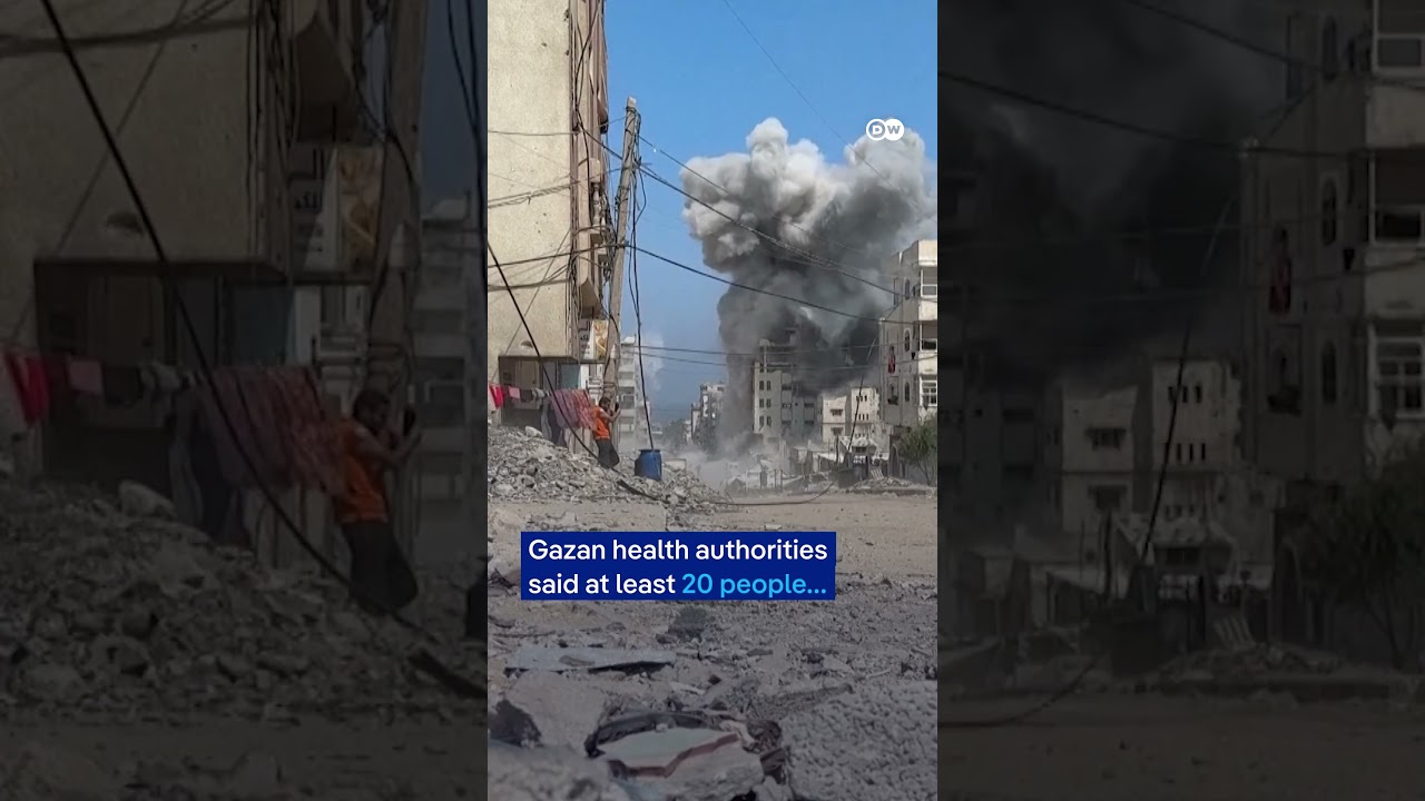 Israeli strike hits Gaza building | DW News