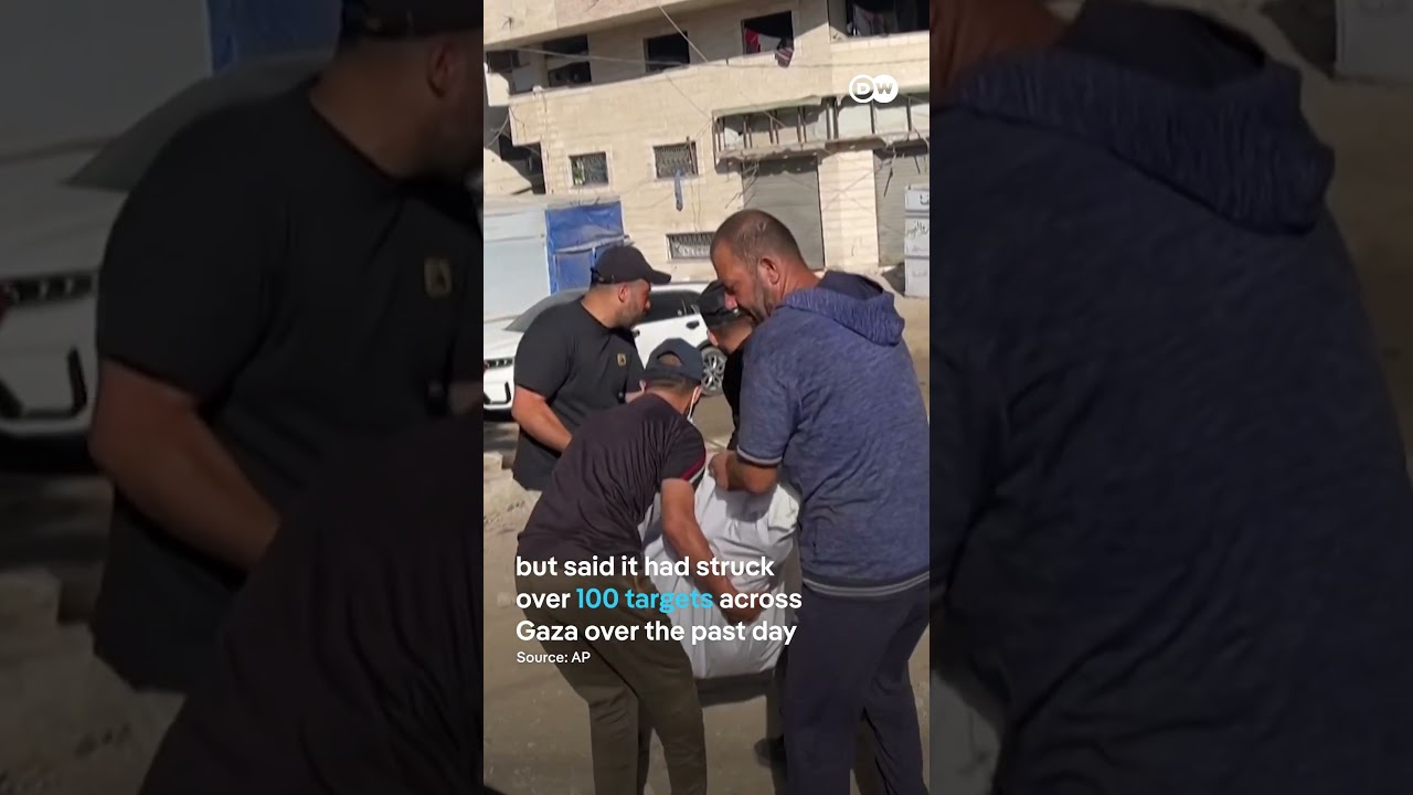 Israeli strikes kill 10 at Gaza shelter, Israel says targeted militants | DW News