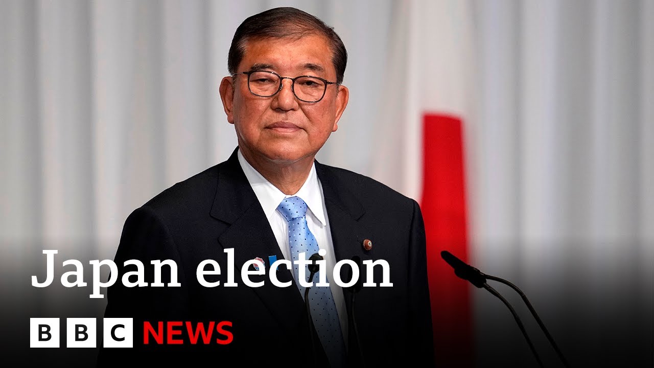 Japan Prime Minister Ishiba vows to stay on despite election loss | BBC News
