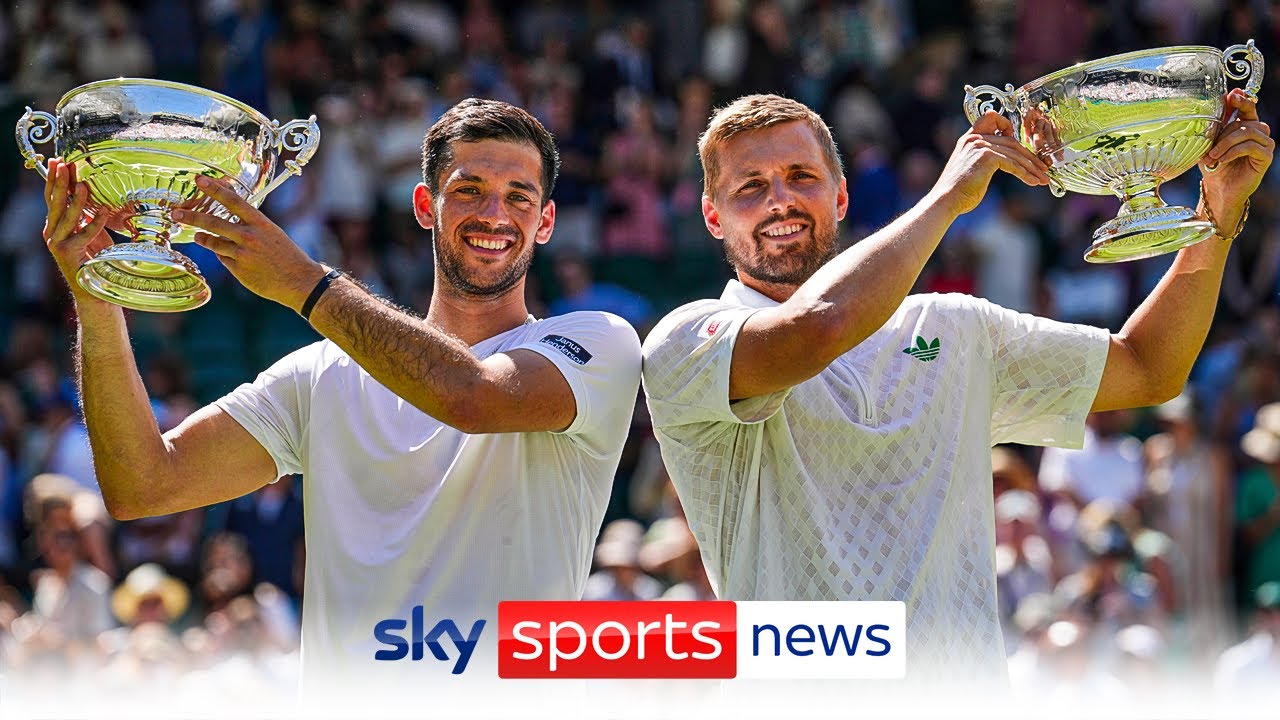 Julian Cash & Lloyd Glasspool make history by winning the Wimbledon men’s doubles