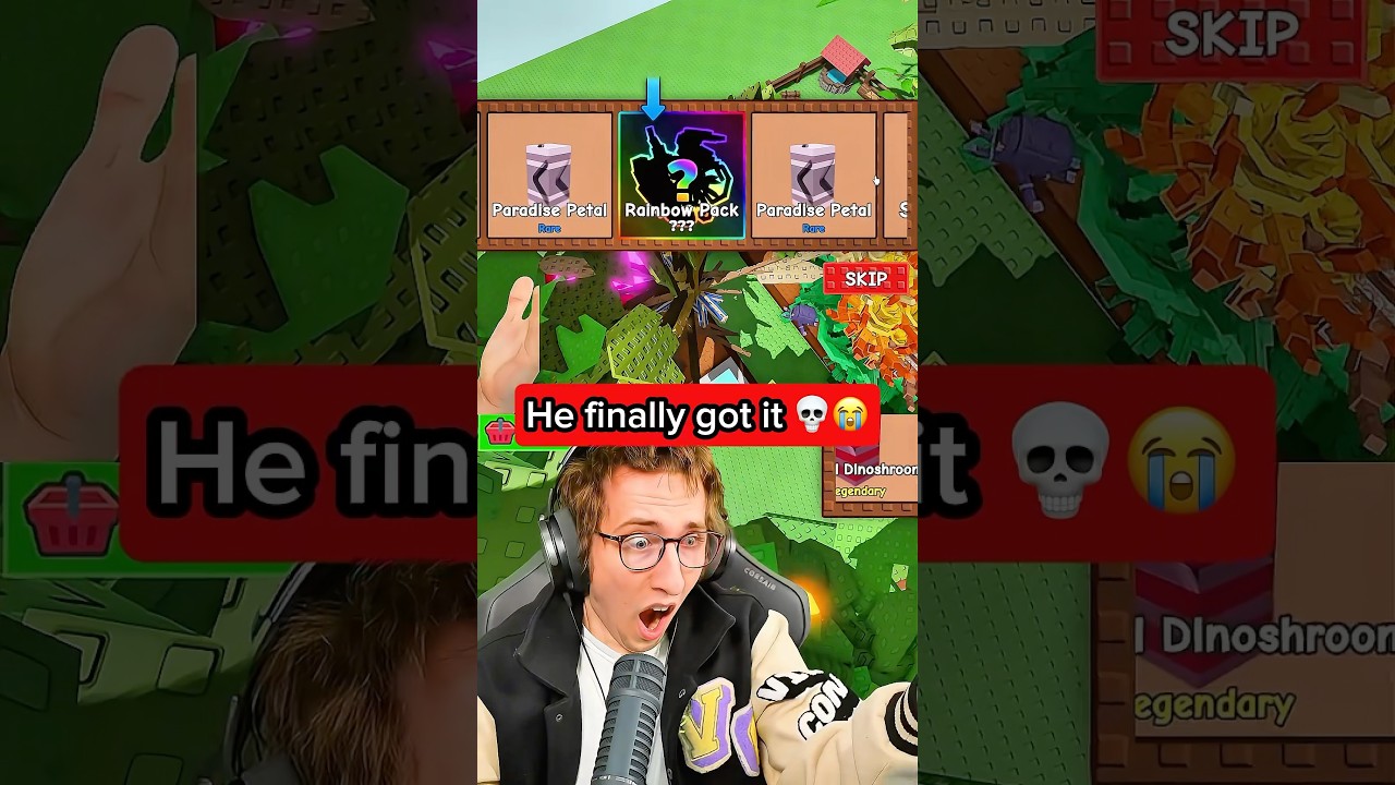 KreekCraft Gets Rainbow Ancient Seeds in Grow a Garden