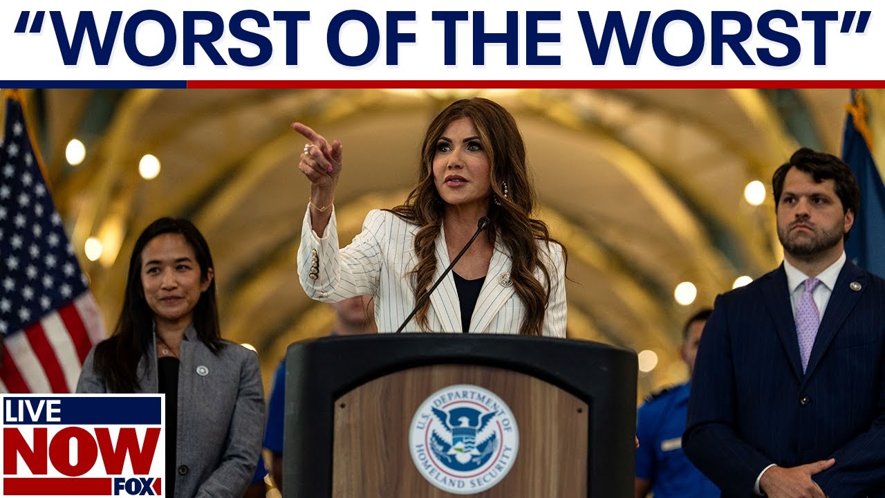 Kristi Noem exposes ‘worst of the worst’ in Florida