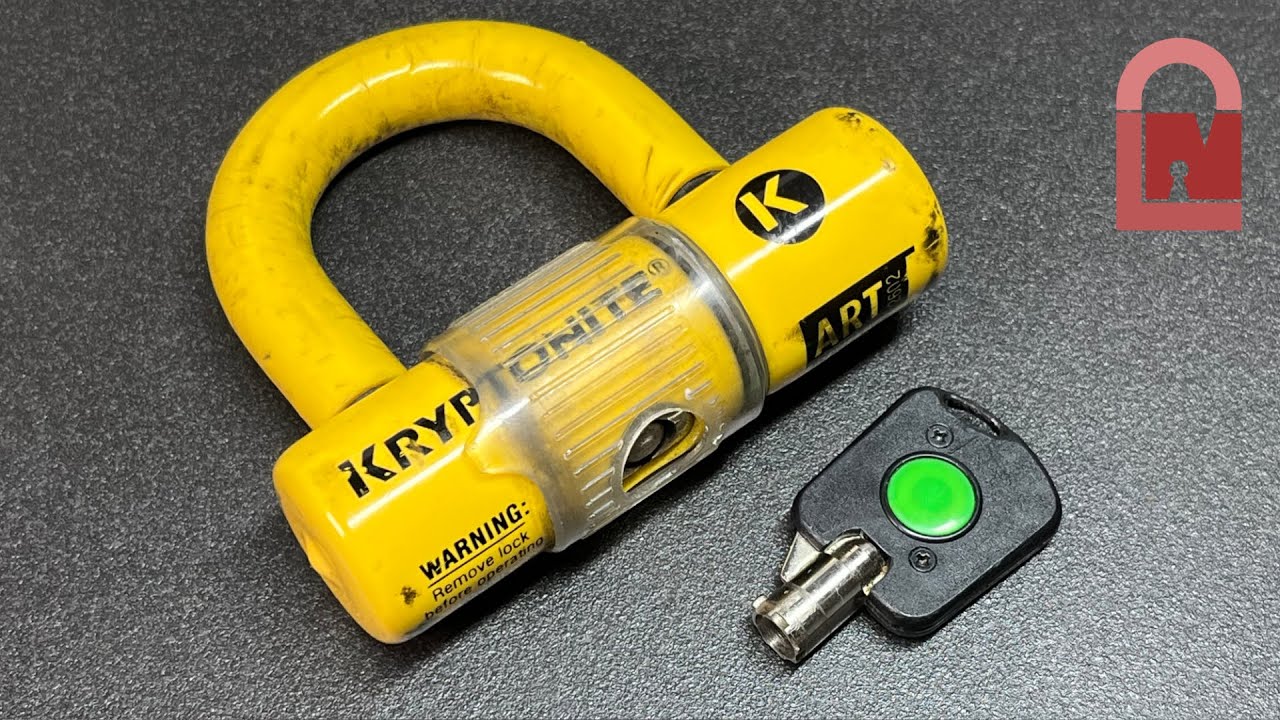 Kryptonite EV Disc Lock Picked