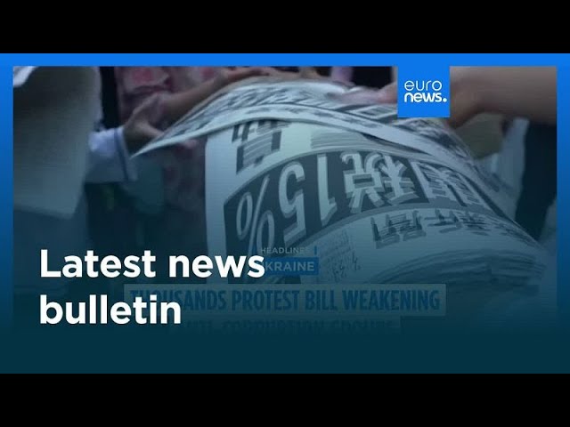 Latest news bulletin | July 24th – Morning