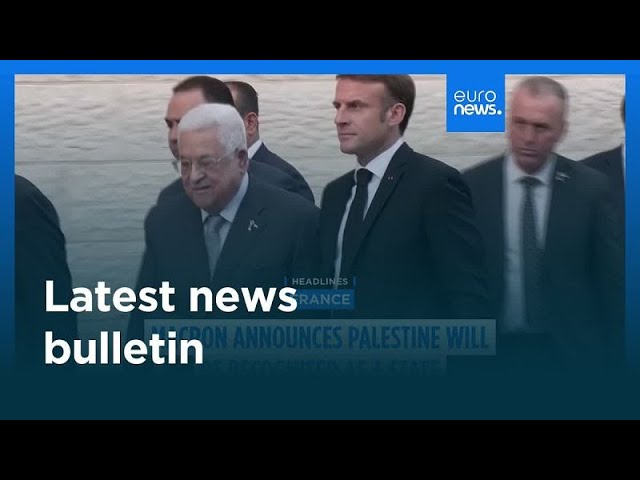 Latest news bulletin | July 26th – Morning